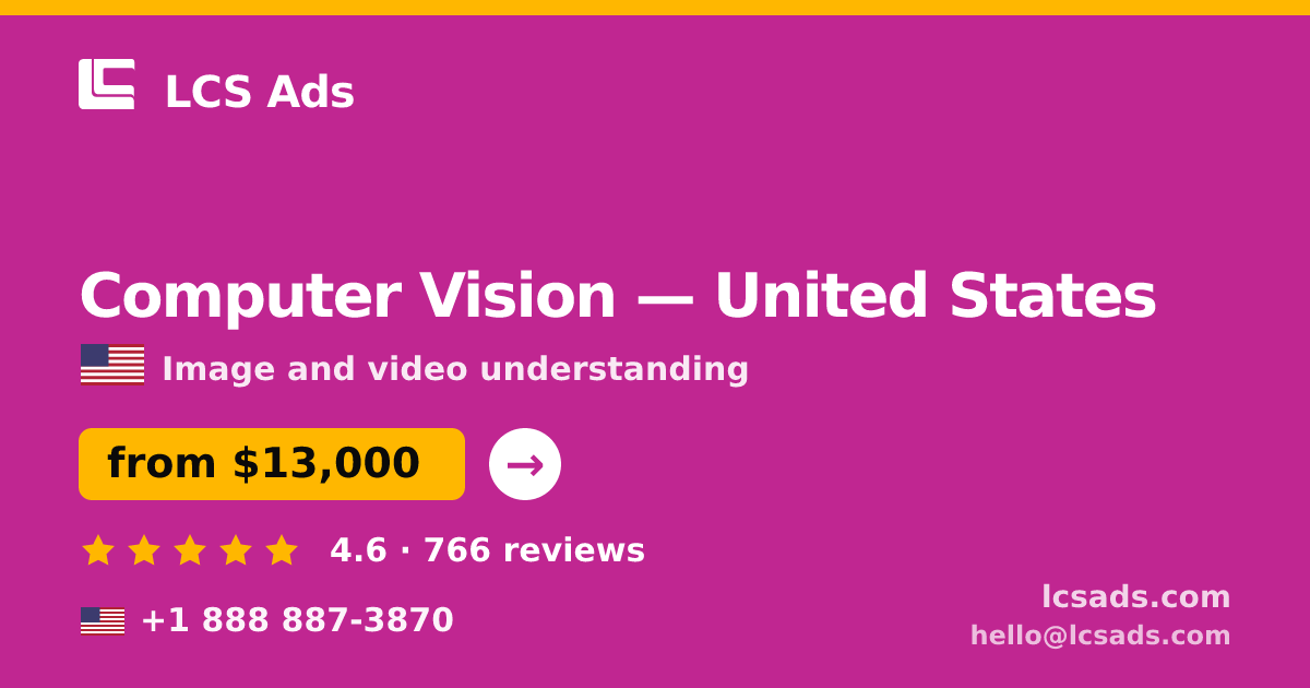 Computer Vision in Houston — from $17,000, rated 4.6/5 by 2817 clients. LCS Ads.