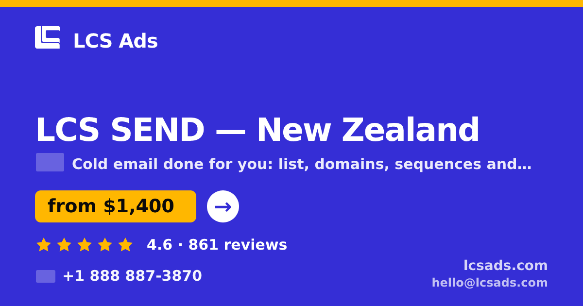 LCS SEND in Auckland — from $1,800/mo, rated 4.9/5 by 2586 clients. LCS Ads.